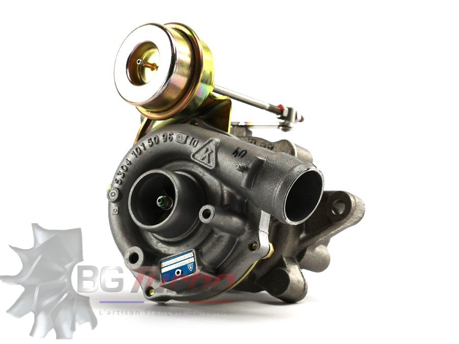 TURBO - HYBRIDE -  NEUF OE PRÉPARÉ EN FRANCE  - STAGE1 - 0 - 4+4 pales - MFS PERFORMANCE K343Diamètre admission - Ind : 34,5 mm / Exd : 46 mm / Angle : 30°
